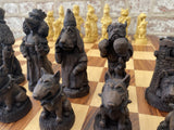 Chess Pieces - Cats & Dogs Chess Pieces