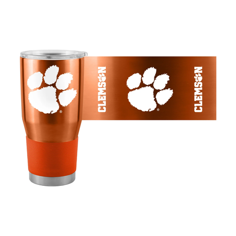 Clemson Tigers Travel Tumbler 30oz Stainless Steel