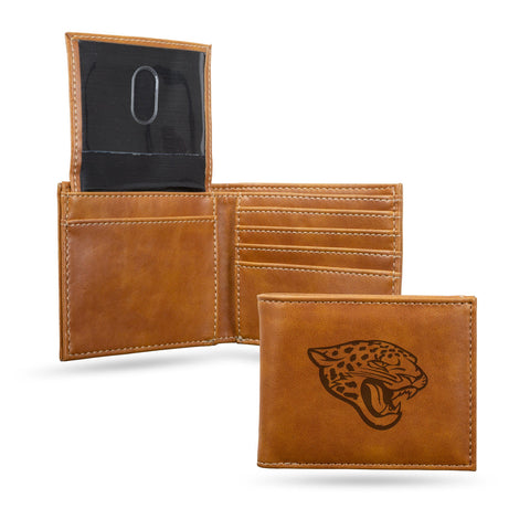 Jacksonville Jaguars Wallet Billfold Laser Engraved