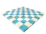 Chess Board - 14.5" Faux Leather Chess Board