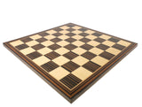 Chess Board - 14" Ebony & Maple Veneer Chess Board