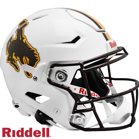 Wyoming Cowboys Helmet Riddell Authentic Full Size SpeedFlex Style - Special Order