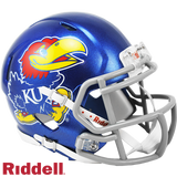 Kansas Jayhawks Helmet Riddell Replica Mini Speed Style