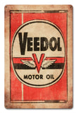 VEEDOL MOTOR OIL Vintage Sign Metal Sign