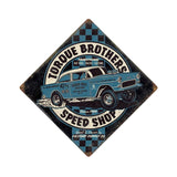 Torque Bros Speedshop Vintage Sign Metal Sign