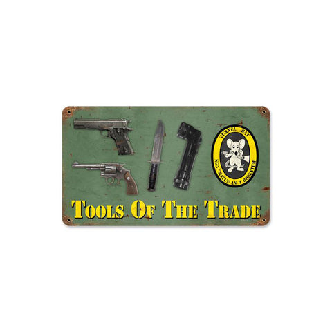 Tools Of The Trade Vintage Sign Metal Sign