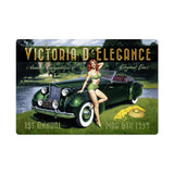 Victoria D Elegance Vintage Sign Metal Sign