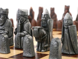 Chess Pieces - Metal Isle of Lewis - 3.5"