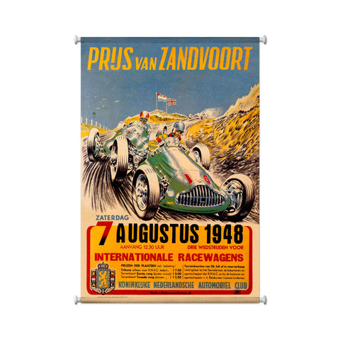 Zandvoort Grand Prix Vintage Sign Metal Sign