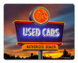 Used Car Sign Metal Sign