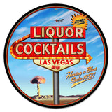 Atomic Liquor 14 X 14 vintage metal sign Metal Sign