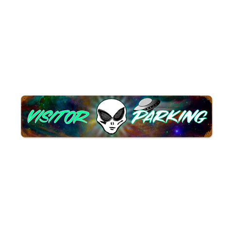 Visitor Parking Vintage Sign Metal Sign