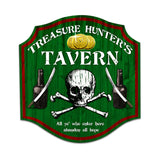 Treasure Hunter Vintage Sign Metal Sign