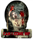 ZOMBIE COME IN Vintage Sign Metal Sign