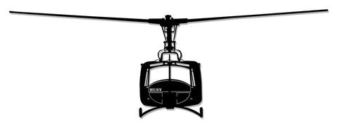 UH-1 Huey Metal Sign