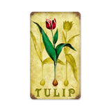 Tulip Vintage Sign Metal Sign