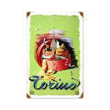 Torino Vintage Sign Metal Sign