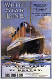 Titanic Vintage Sign Metal Sign