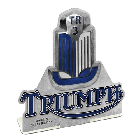 Triumph Logo Vintage Sign Metal Sign