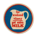 Vitamy Milk Vintage Sign Metal Sign