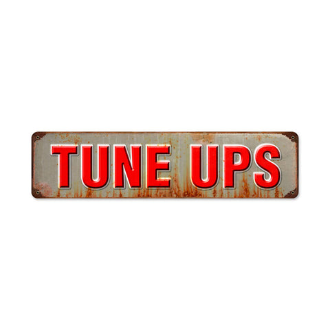 Tune Ups Vintage Sign Metal Sign