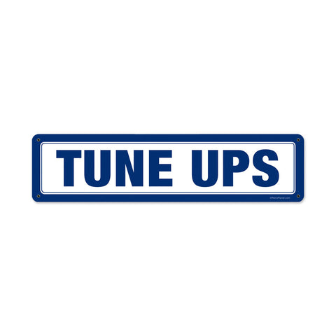 Tune Ups Vintage Sign Metal Sign