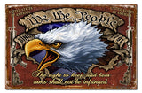 We The People Vintage Sign Metal Sign