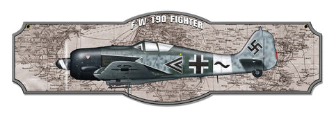 1-FW 190 Vintage Sign Metal Sign