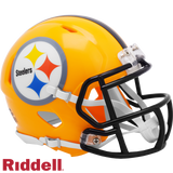 Pittsburgh Steelers Helmet Riddell Replica Mini Speed Style 2007 Gold T/B