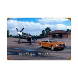 Vintage Mustangs Vintage Sign Metal Sign