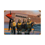 Tuskegee Airmen Vintage Sign Metal Sign