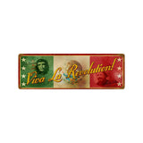 Viva La Revolution Vintage Sign Metal Sign