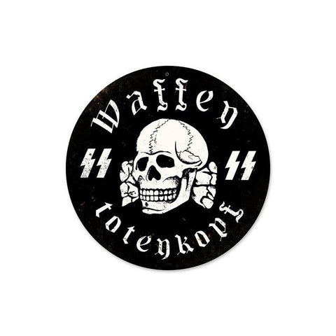 Waffen Ss Vintage Sign Metal Sign