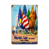 Worlds Fair Vintage Sign Metal Sign