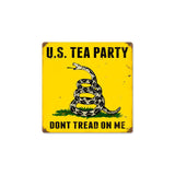 Us Tea Party Vintage Sign Metal Sign