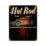 Von Hot Rod Trademark Metal Sign