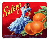 Valero Oranges Vintage Metal Sign Metal Sign