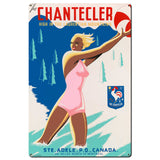 VTG432 - CHANTECLER Metal Sign