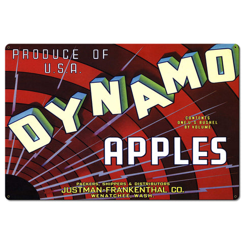 VTG442 - DYNAMO APPLES Metal Sign