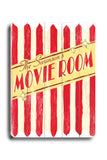 Hot Buttered Popcorn - Wood Wall Decor by FLAVIA 12 X 16