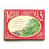 Merry Christmas - Wood Wall Decor by FLAVIA 12 X 16