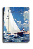 Great Lakes Regatta Classic - Wood Wall Decor by LNER 12 X 16