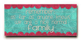 Remember Family -  Wood Wall Decor by Misty Diller 10 X 24