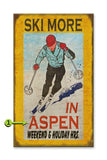 Ski More Male Wood 28x48