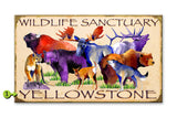 Wildlife Sanctuary ~ National Park Signage Metal 28x48