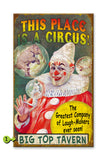 This Place is a Circus! Metal 18x30