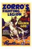 Zorro's Fighting Legion Movie Poster Print