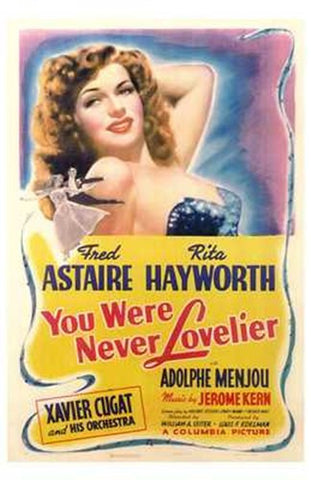 You Were Never Lovelier Movie Poster Print