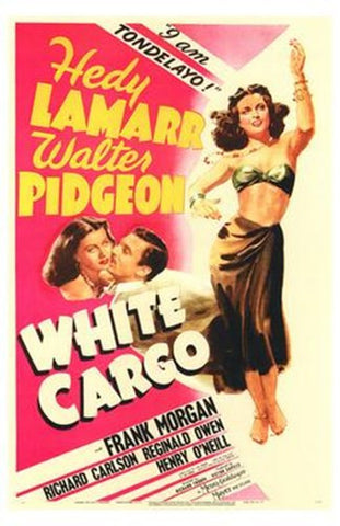 White Cargo Movie Poster Print