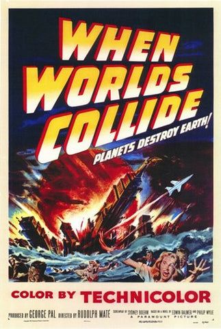 When Worlds Collide Movie Poster Print